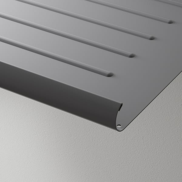 KOMPLEMENT shoe shelf, dark grey, 50x35 cm