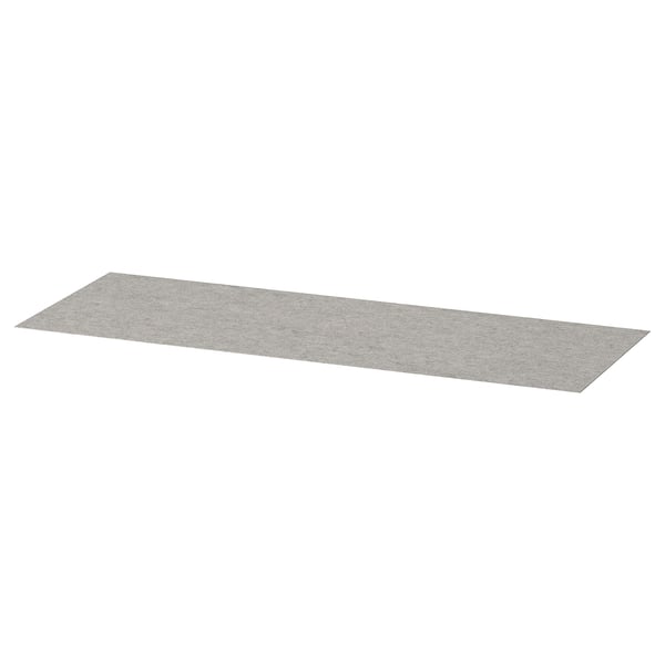 KOMPLEMENT drawer mat, light grey, 90x30 cm