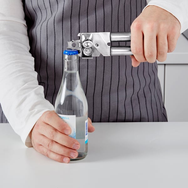 KONCIS can opener, stainless steel