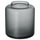 KONSTFULL vase, grey, 9 cm