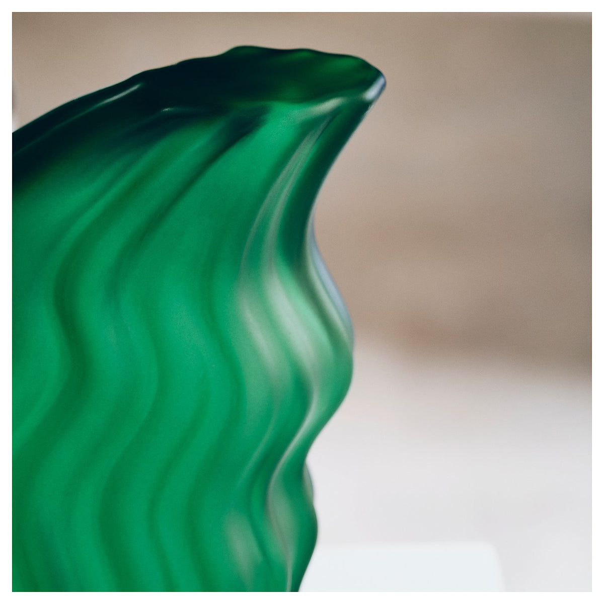 KONSTRUNDA decoration, green, 18x16x25 cm