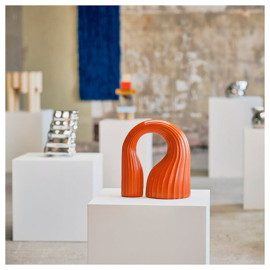 KONSTRUNDA decoration, orange, 32x19x36 cm