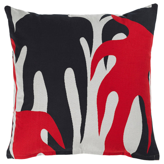 KONSTRUNDA cushion cover, red/black, 65x65 cm