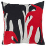 KONSTRUNDA cushion cover, red/black, 65x65 cm