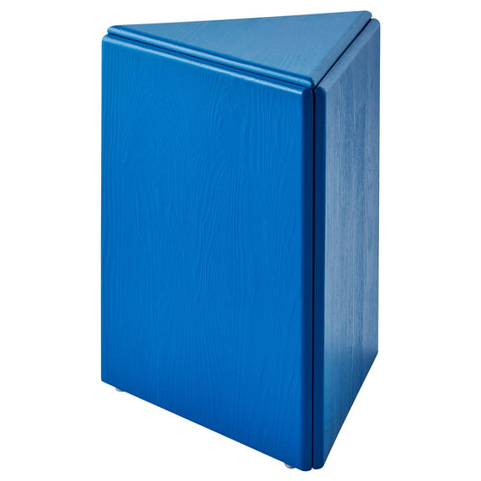KONSTRUNDA stool, blue, 33x44x29 cm