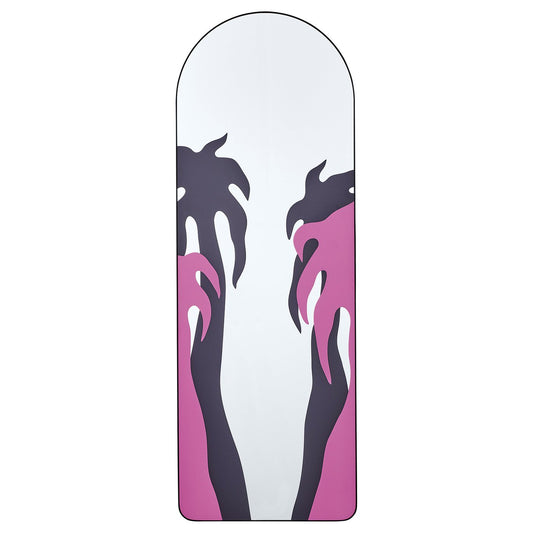 KONSTRUNDA mirror, black, 60x170 cm