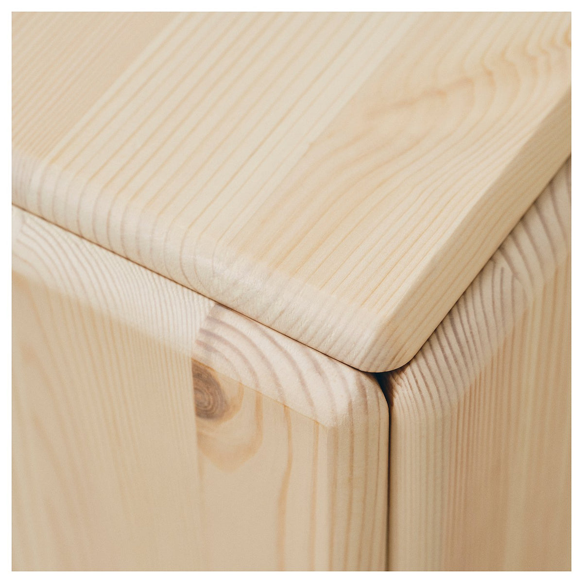 KONSTRUNDA stool, pine, 33x38x33 cm