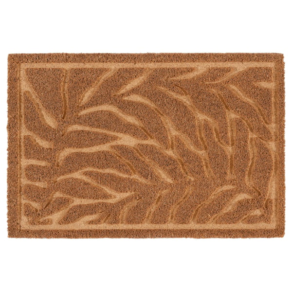 KONTANTER door mat, coir/natural style, 40x60 cm