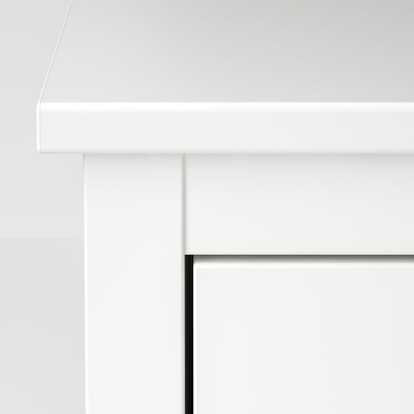 KOPPANG - Chest of 3 drawers, white, 90x83 cm