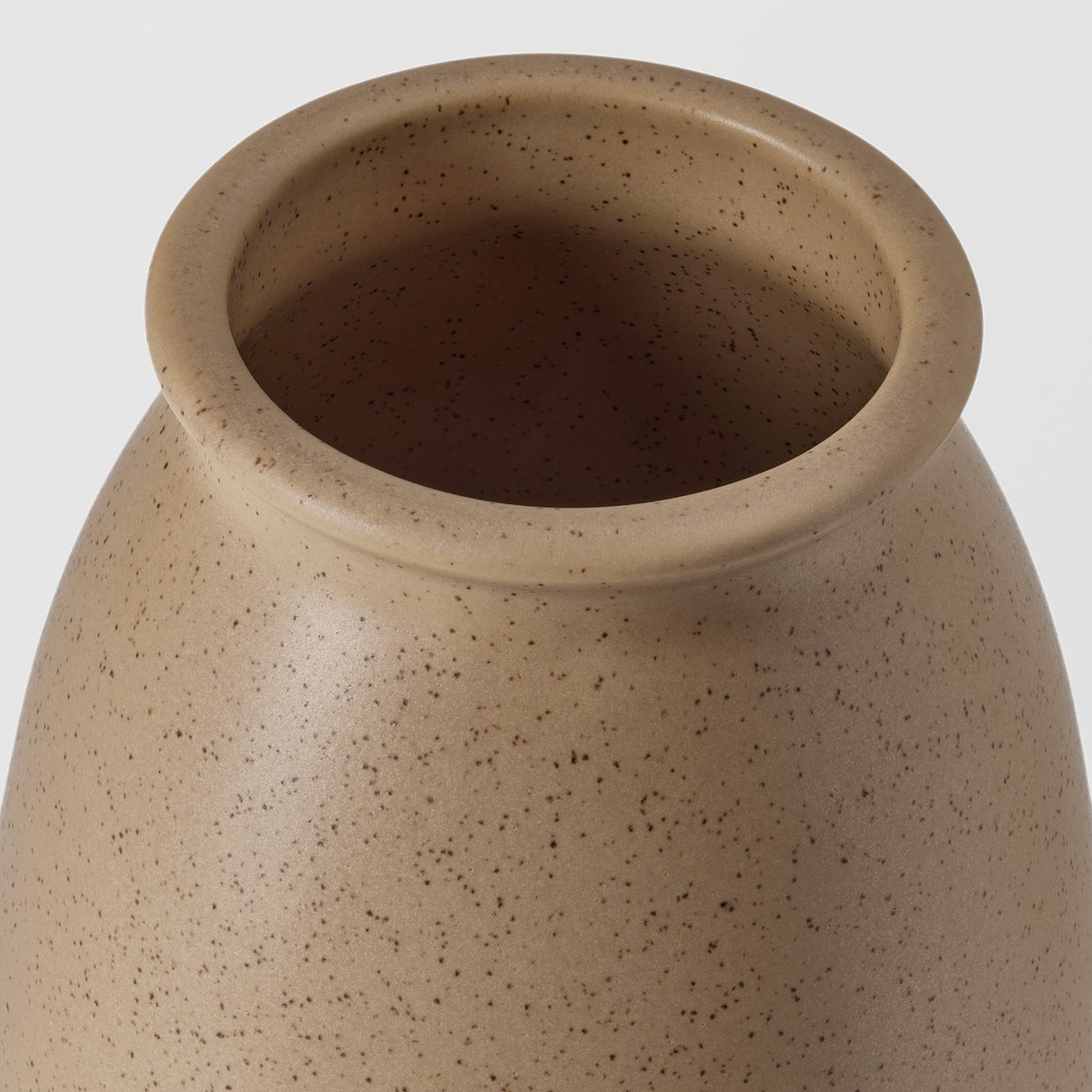 KOPPARBJÖRK vase, light brown, 21 cm