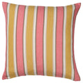 KORALLBUSKE cushion cover, beige/light red, 50x50 cm