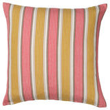 KORALLBUSKE cushion cover, beige/light red, 50x50 cm