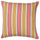 KORALLBUSKE cushion cover, beige/light red, 50x50 cm