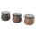 KORKEN - Jar with lid, mixed colours, 13.0 cl