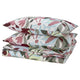 KORSKOVALL duvet cover and 2 pillowcases, multicolour/floral pattern, 240x220/50x80 cm
