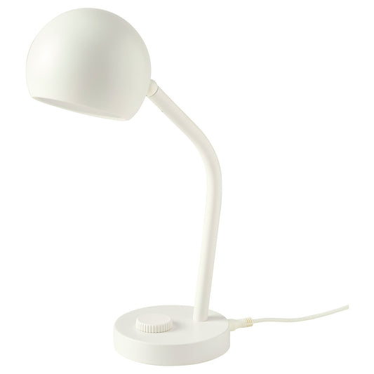 KORVSNÖRE LED desk lamp, dimmable/white, 12x21 cm