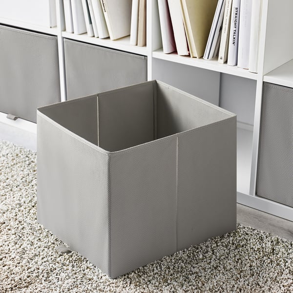 KOSINGEN - KOSINGEN Box, light grey, 33x38x33 cm