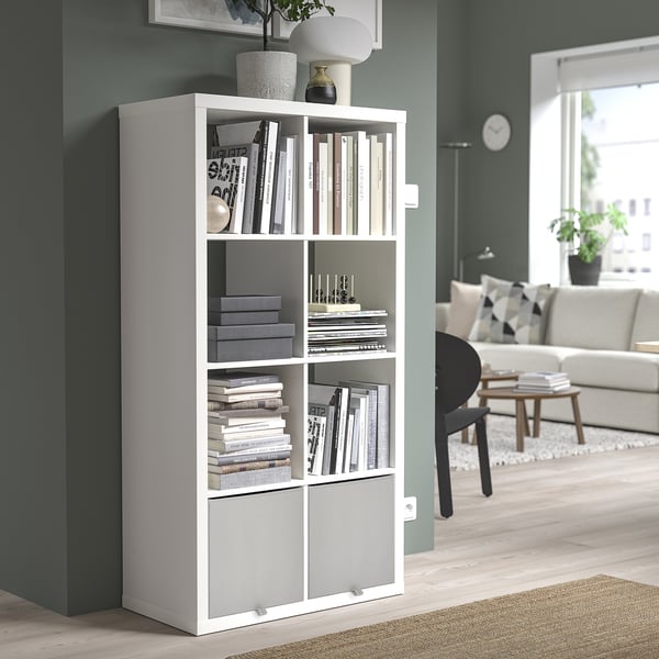 KOSINGEN - KOSINGEN Box, light grey, 33x38x33 cm
