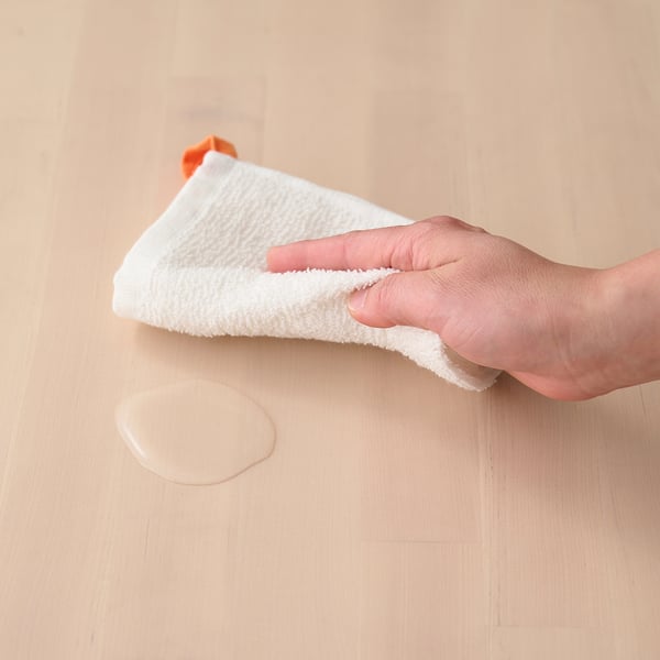 KRAMA washcloth, white, 30x30 cm, 10 pack