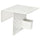 KRAMPHULT / SKÅDIS armrest tray with container, white metal/white