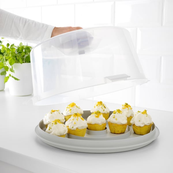KRISPIG - KRISPIG Cake carrier, 36 cm