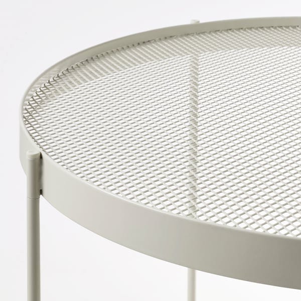 Ikea KROKHOLMEN - Coffee table, outdoor, beige, 73 cm