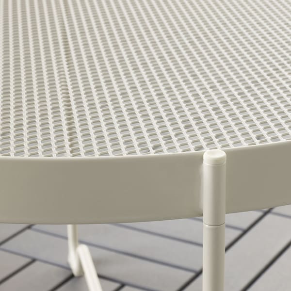Ikea KROKHOLMEN - Coffee table, outdoor, beige, 73 cm
