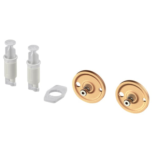 KROKSJÖN adhesive wall mounting kit, 2 pack