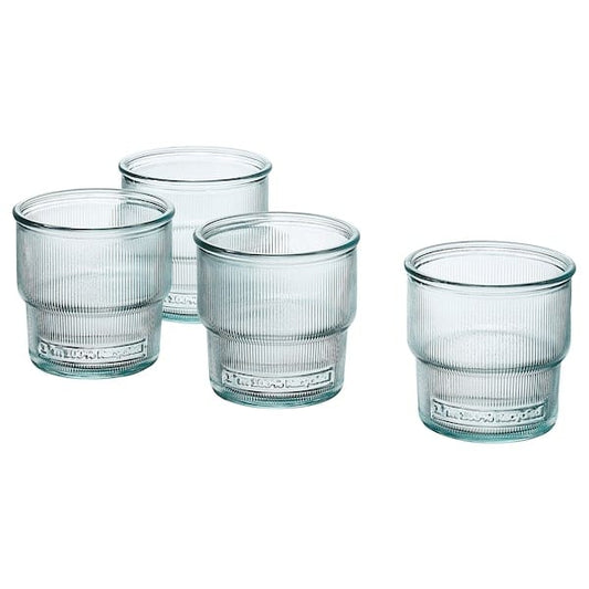 Ikea KRONKLEMATIS - Glass, clear glass,30 cl