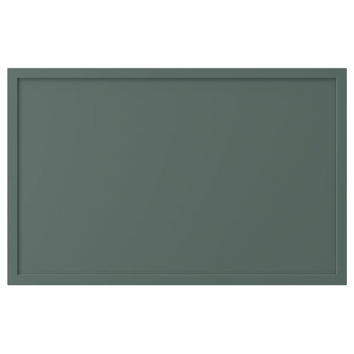 KRUKMAKARE door/drawer front, dark grey-green, 60x38 cm
