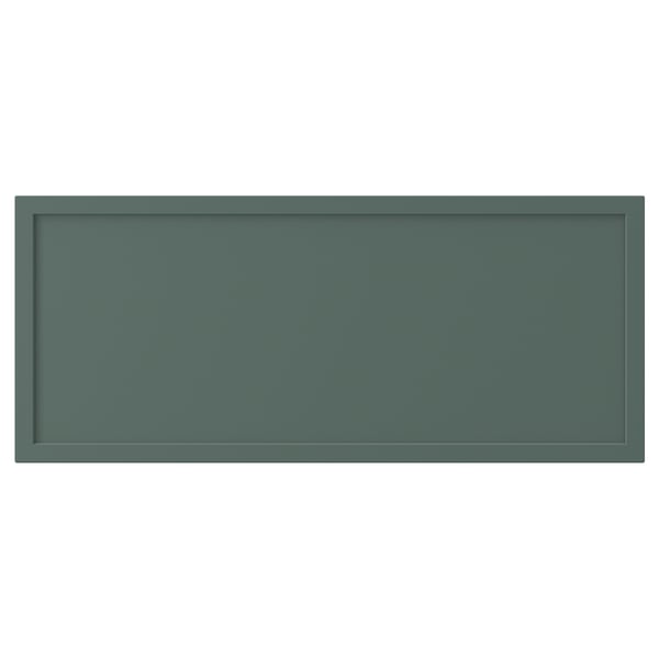 KRUKMAKARE drawer front, dark gray-green, 60x26 cm