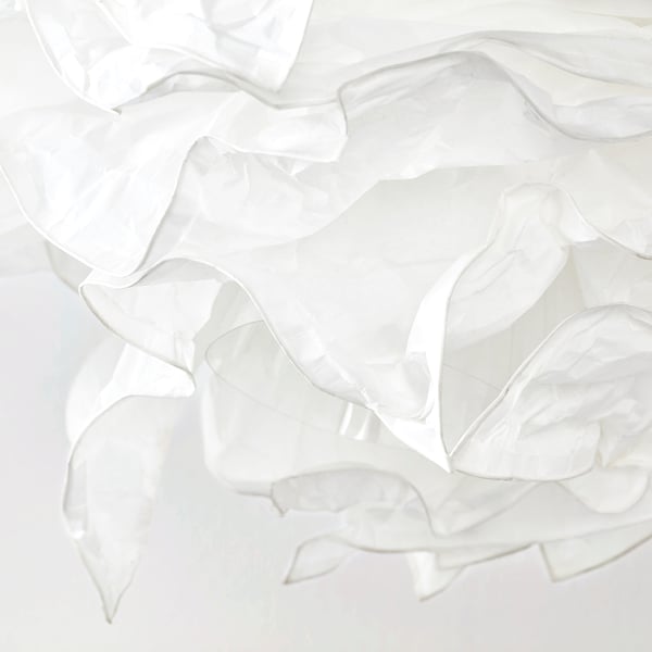 KRUSNING pendant lamp shade, white, 85 cm