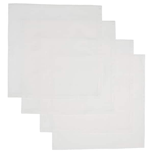 Ikea KRUSTISTEL - Napkin, white, 45x45 cm