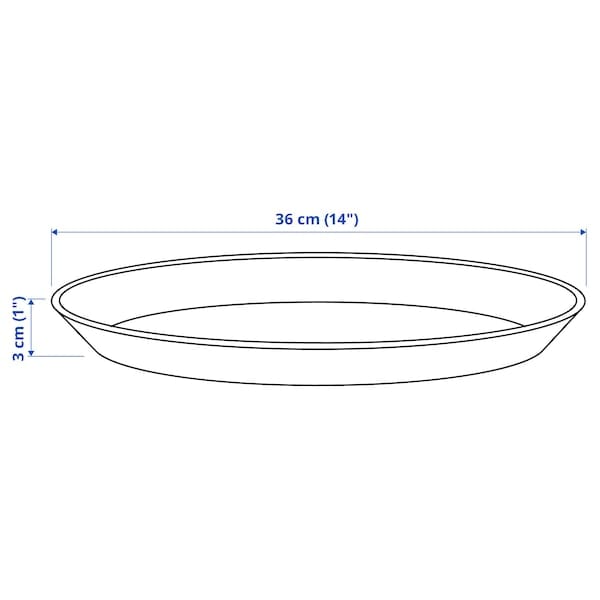 Ikea KRUSTISTEL - Tray, 36 cm