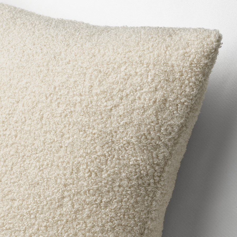 KRYDDBUSKE cushion cover, light beige, 50x50 cm