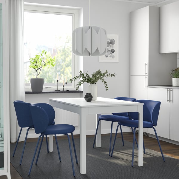 KRYLBO chair, Tonerud blue, 55x75x51 cm