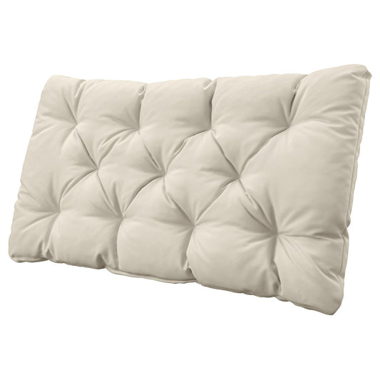 KUDDARNA back cushion, outdoor, light grey-beige, 44x80 cm