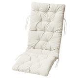 KUDDARNA seat/back cushion, outdoor, light grey-beige, 116x45 cm