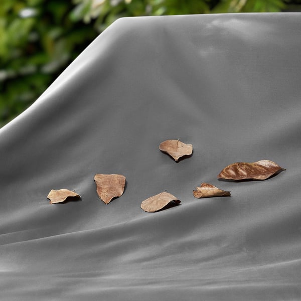 KUGGASKÄR - Garden furniture protection sheet, gray,220x220 cm