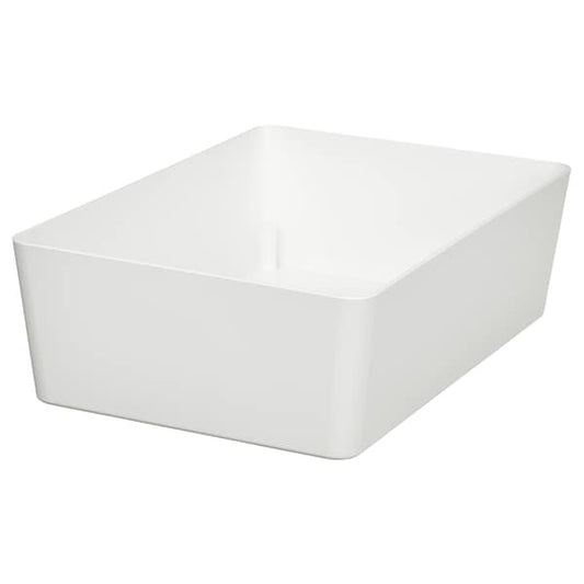 Ikea KUGGIS - Box, white, 18x26x8 cm