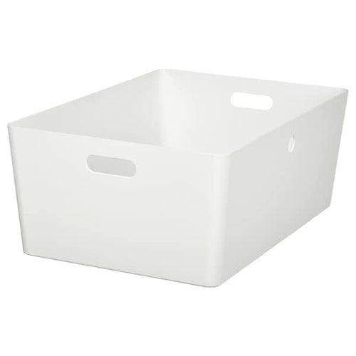 KUGGIS - Box, white, 37x54x21 cm