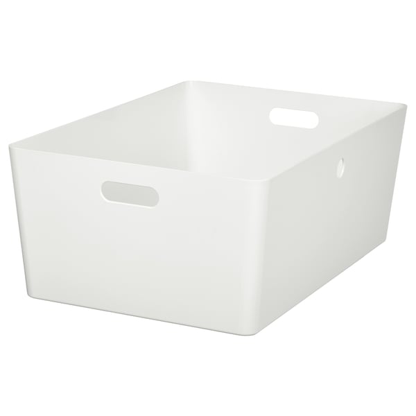 KUGGIS box, white, 37x54x21 cm