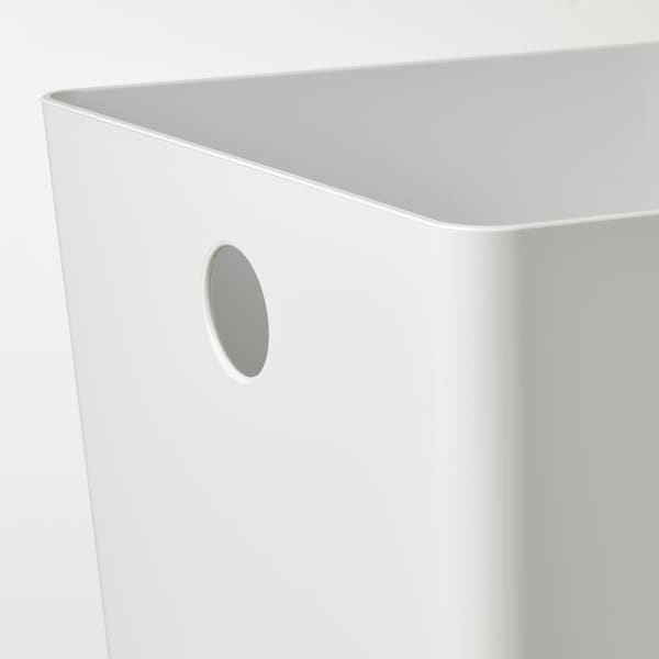 KUGGIS box, white, 18x26x15 cm