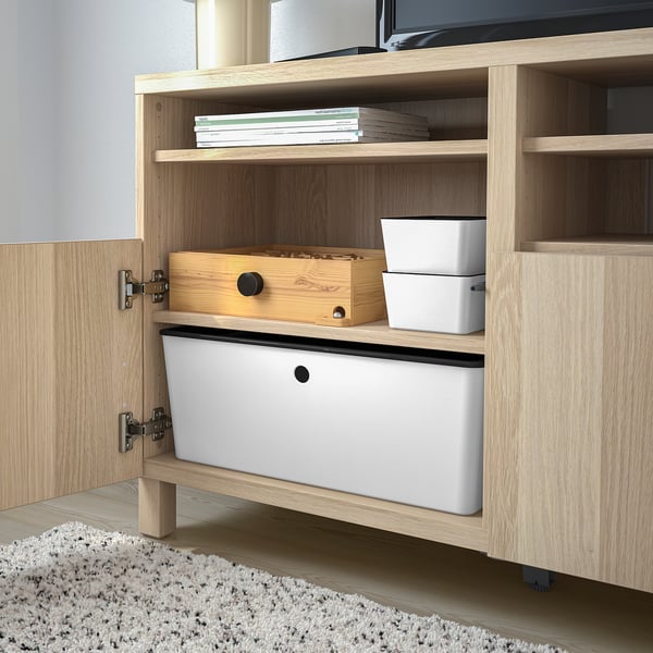 KUGGIS box, white, 37x54x21 cm