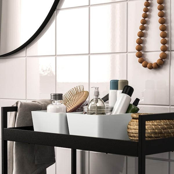 Ikea KUGGIS - Box, white, 13x18x8 cm