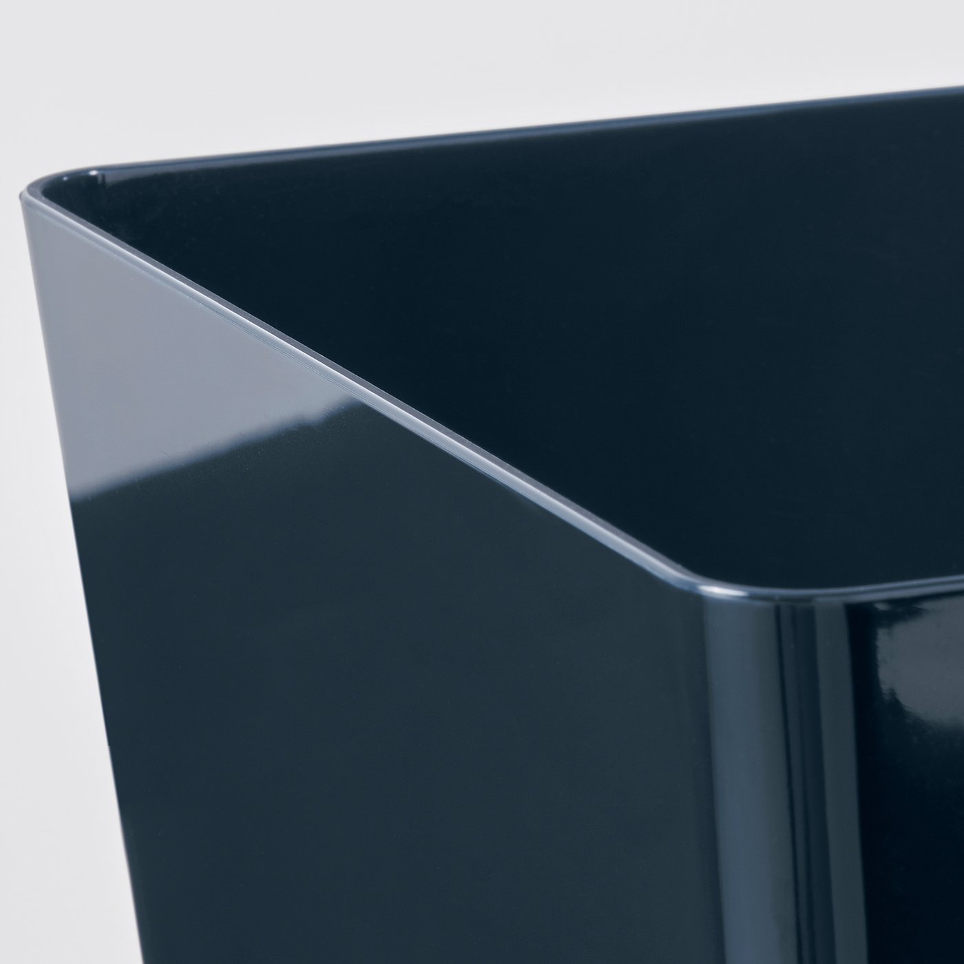 KUGGIS box, black-blue, 18x26x8 cm
