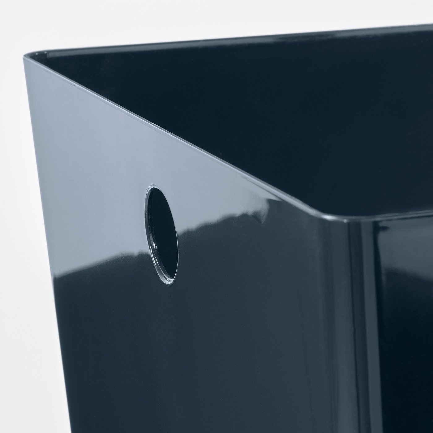 KUGGIS box, black-blue, 26x15x35 cm