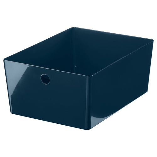 KUGGIS box, black-blue, 26x15x35 cm