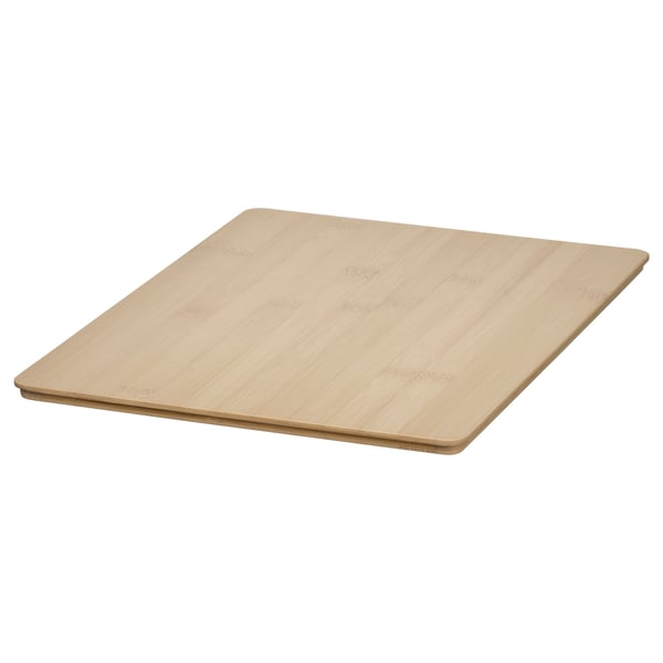 KUGGIS lid, bamboo, 26x35 cm