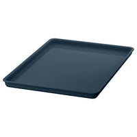 KUGGIS lid, black-blue, 18x26 cm
